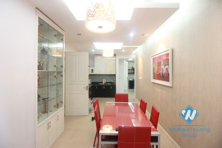 Spacious apartment for rent in P Tower, Ciputra, Hanoi